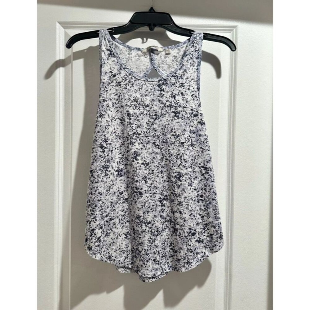 Athleta Breezy Printed Cutout Tank Top